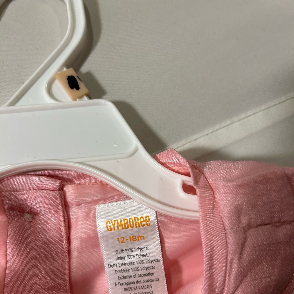 Gymboree Pink and White Ribbon Dress 🆕 - Picture 5 of 8